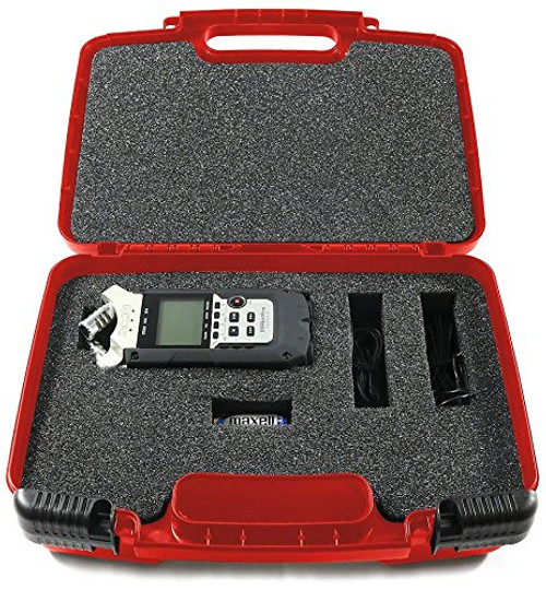 Life Made Better Storage Organizer - Compatible with Tascam DR-05, DR-40, DR-22L, DR-100MKll, DR-44WL Portable Recorder And Accessories- Durable Carrying Case - Red Life Made Better Storage Organizer - Compatible with Tascam DR-05, DR-40, DR-22L, DR-100MKll, DR-44WL Portable Recorder And Accessories- Durable Carrying Case - Red