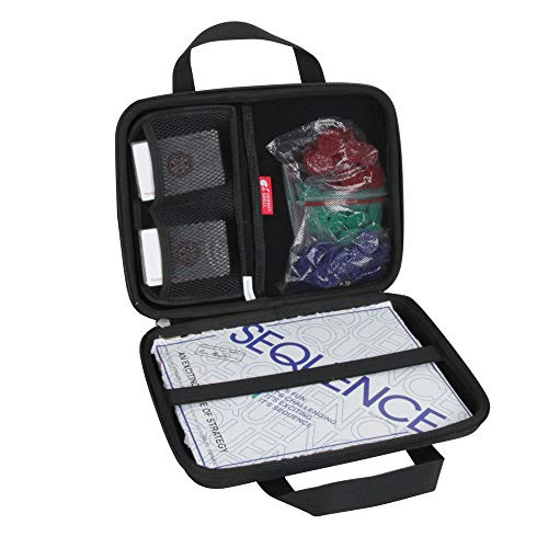 Hermitshell Hard Travel Case for Jax Sequence - Original Sequence Game -Not Including Cards-