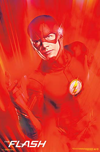 Trends International The Flash-Key Art Mount Bundle Wall Poster 22.375" x 34" Multi