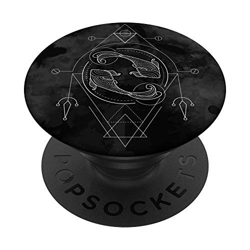 Horoscope Water Sign Astrological Sign Pisces Zodiac Sign PopSockets PopGrip- Swappable Grip for Phones and Tablets Horoscope Water Sign Astrological Sign Pisces Zodiac Sign PopSockets PopGrip- Swappable Grip for Phones and Tablets