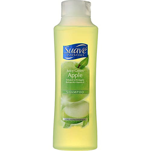 Suave Naturals Shampoo Juicy Green Apple 12 oz -Pack of 3-
