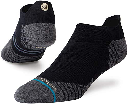 Stance Men's A218A20RLT Run Light Tab St Sock- Black - M