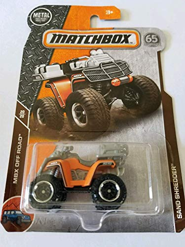 Matchbox 2018 MBX Off Road Sand Shredder -ATV- 120/125- Orange