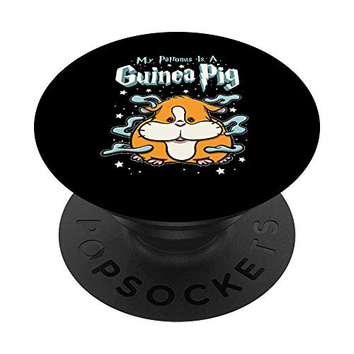 My Patronus Is A Guinea Pig - Funny Magical Guinea Pig PopSockets PopGrip- Swappable Grip for Phones  and  Tablets