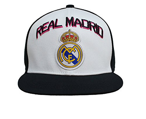 Real Madrid Fc Snapback Cap Hat -White-