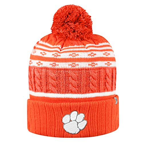 Top of the World Clemson Tigers Men's Altitude Warm Team Icon Knit Hat- Adjustable