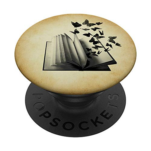 Book Lover's Escape to Reading Book Worm PopSockets PopGrip- Swappable Grip for Phones and Tablets Book Lover's Escape to Reading Book Worm PopSockets PopGrip- Swappable Grip for Phones and Tablets