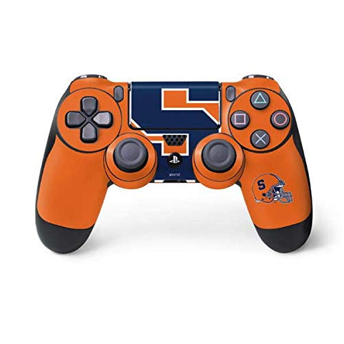 Skinit Decal Gaming Skin for PS4 Controller - Officially Licensed College Syracuse Orange Design
