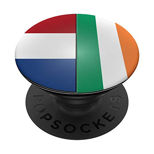 Pie Chart with Flags of Both Ireland and the Netherlands PopSockets Grip and Stand for Phones and Tablets Pie Chart with Flags of Both Ireland and the Netherlands PopSockets Grip and Stand for Phones and Tablets