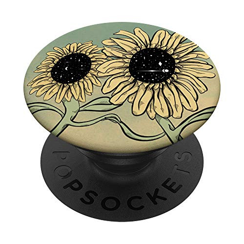 Daisies Holding Hands PopSockets PopGrip- Swappable Grip for Phones  and  Tablets