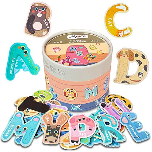 Jumbo Magnetic Letters- Large ABC Animal Alphabet magnets Big fridge Refrigerator Stick Uppercase A-Z Spelling Preschool Learning Toys for Boys Girls Toddlers Educational Games for Kids 3 4 5 Year Old Jumbo Magnetic Letters- Large ABC Animal Alphabet magnets Big fridge Refrigerator Stick Uppercase A-Z Spelling Preschool Learning Toys for Boys Girls Toddlers Educational Games for Kids 3 4 5 Year Old