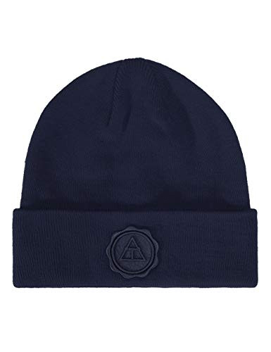 Mu and Ti Quality Beanie Men Women - Unisex Cuffed Plain Skull Knit Hat Cap -Blue-