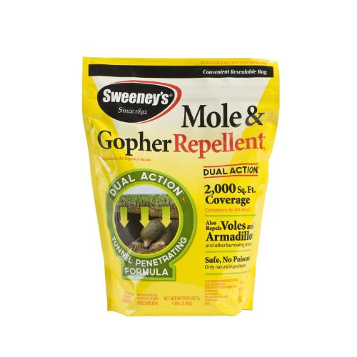 Sweeney's 4 Pound Mole and Gopher Repellent Granules S7001  40-not avalibale in NM41-
