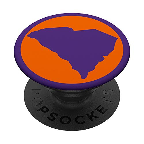 Cute Unique Regalia Orange State of South Carolina PACJ1348 PopSockets Grip and Stand for Phones and Tablets