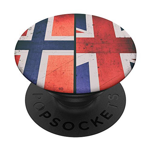 Distressed-effect Flag Pie Chart of Britain and Norway PopSockets PopGrip- Swappable Grip for Phones and Tablets Distressed-effect Flag Pie Chart of Britain and Norway PopSockets PopGrip- Swappable Grip for Phones and Tablets