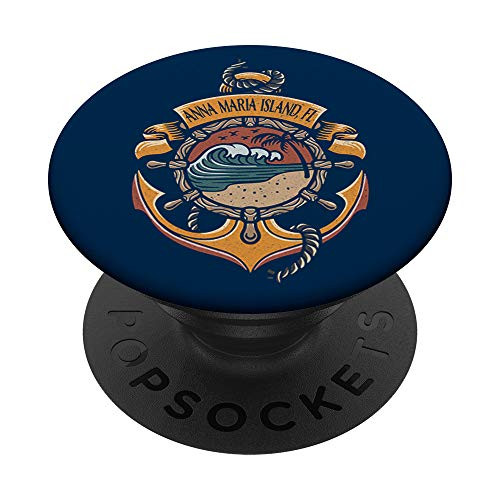 Anna Maria Island Florida West Coast Boating Sailing Yachts PopSockets PopGrip- Swappable Grip for Phones  and  Tablets
