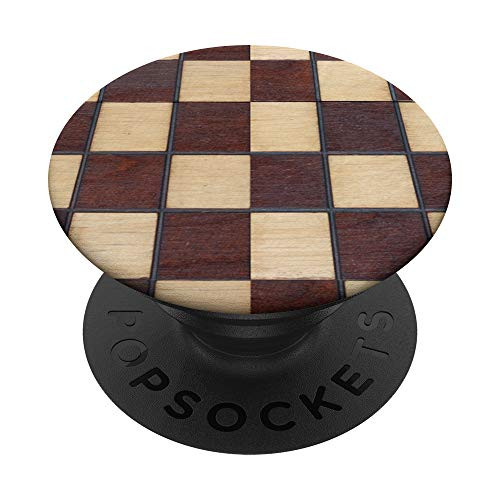 Chessboard Pattern For Chess Players - Chess PopSockets PopGrip- Swappable Grip for Phones  and  Tablets