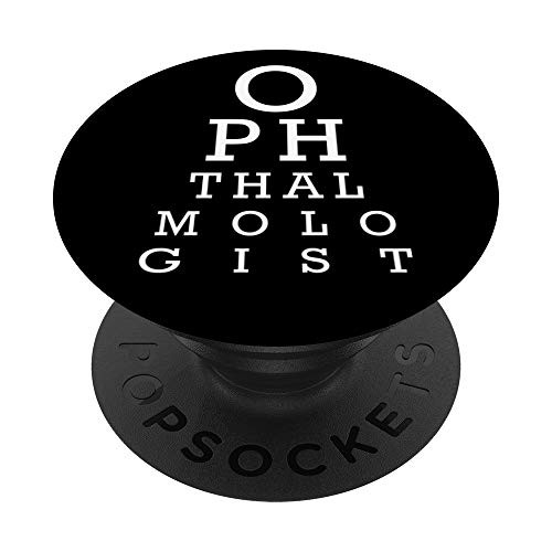 Eye Test Vision Chart Ophthalmologist PopSockets Grip and Stand for Phones and Tablets