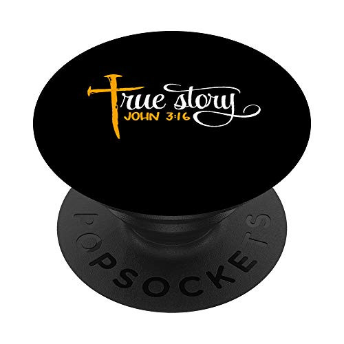 John 3-16 - Christian Easter True Story Cross and Nails PopSockets PopGrip- Swappable Grip for Phones and Tablets John 3-16 - Christian Easter True Story Cross and Nails PopSockets PopGrip- Swappable Grip for Phones and Tablets