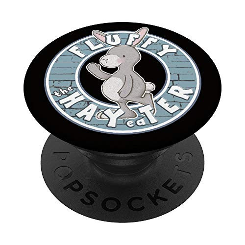 Cute Bunny Lover Hay Eater Easter Basket Gift PopSockets Grip and Stand for Phones and Tablets