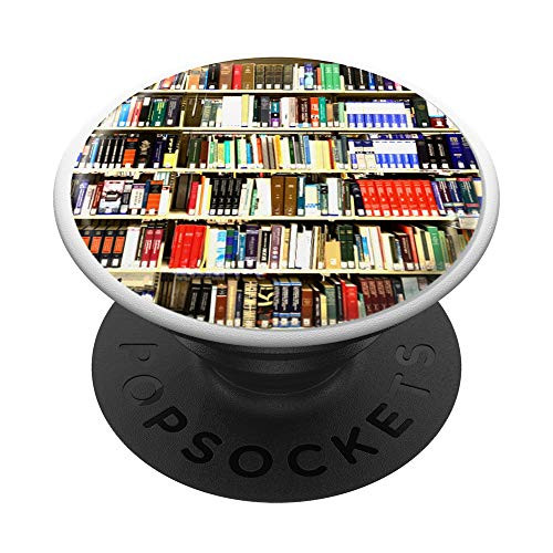 Reading Books Library Bookworm Book Shelves Literature Nerd PopSockets PopGrip- Swappable Grip for Phones and Tablets Reading Books Library Bookworm Book Shelves Literature Nerd PopSockets PopGrip- Swappable Grip for Phones and Tablets