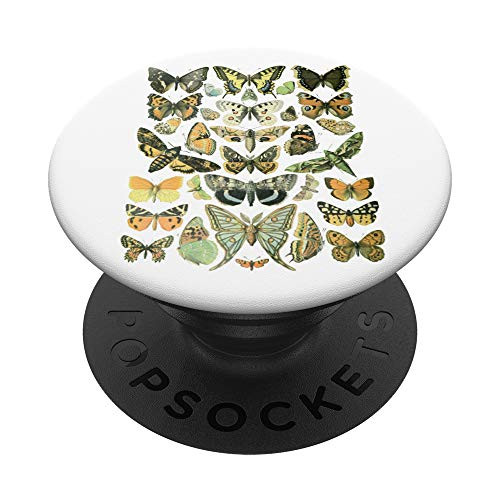Vintage Inspired Butterfly Botanical Chart PopSockets Grip and Stand for Phones and Tablets Vintage Inspired Butterfly Botanical Chart PopSockets Grip and Stand for Phones and Tablets