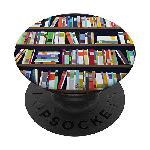 Reading Books Book Shelves For Book Lovers Bookworm Library PopSockets PopGrip- Swappable Grip for Phones and Tablets Reading Books Book Shelves For Book Lovers Bookworm Library PopSockets PopGrip- Swappable Grip for Phones and Tablets
