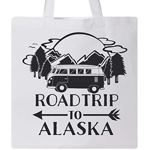 Inktastic Road Trip To Alaska Tote Bag White 3c0b2