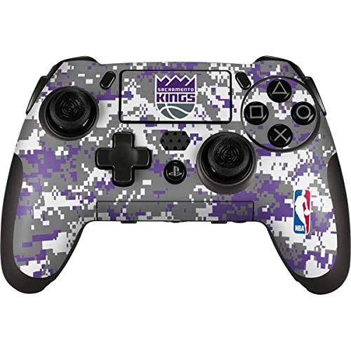 Skinit Decal Gaming Skin Compatible with Playstation Scuf Vantage 2 Controller - Officially Licensed NBA Sacramento Kings Purple Digi Camo Design