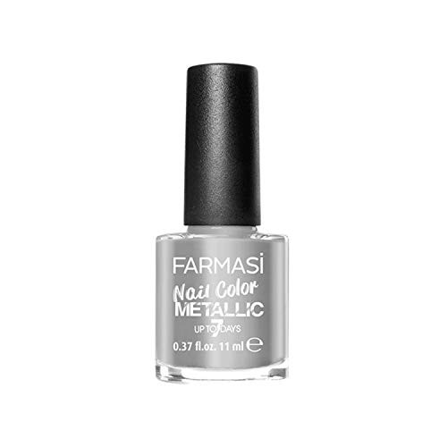 Farmasi Nail Color Metallic- 11 ml./0.37 fl.oz. -02 - Silver-