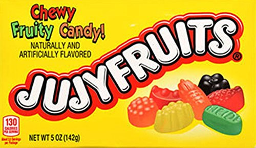 Jujyfruits Candy- 5 Ounce Theatre Box- -Pack of 6-