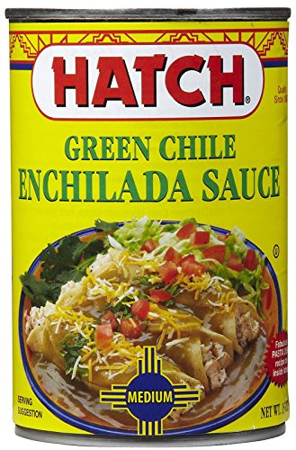 Hatch Green Chile Enchilada Sauce Medium 15 Ounces