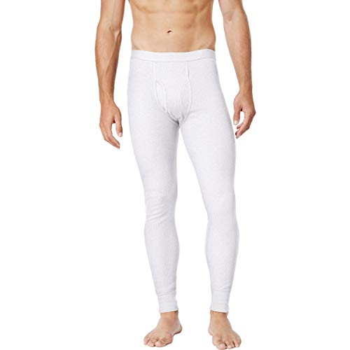 Alfani Men's Thermal Pants -White- S-