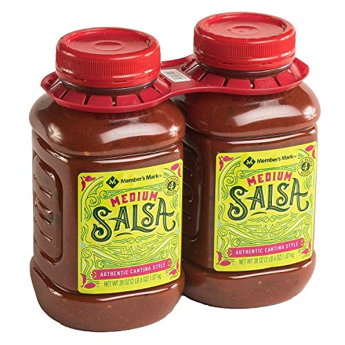 Member's Mark Medium Salsa -38 oz. ea.- 2 pk.- Member's Mark Medium Salsa -38 oz. ea.- 2 pk.-