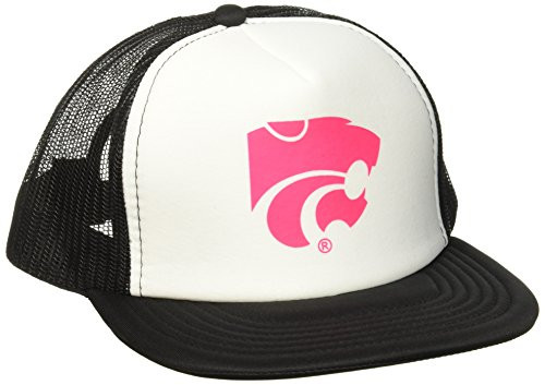NCAA Kansas State Wildcats Adult Unisex Foam Front Mesh Back Trucker Cap Adjustable Size