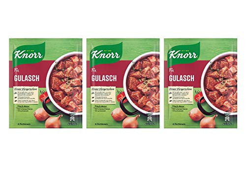 Knorr Fix Gulasch- -3 Pack- Total of 300g-