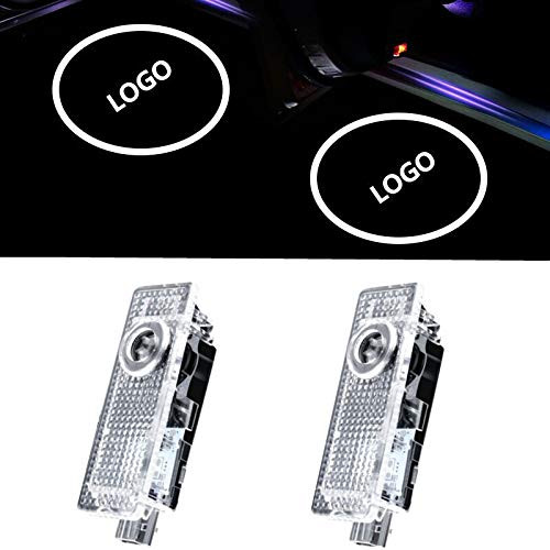 LED Car Door Light Projector Courtesy LED Welcome Lights Ghost Shadow Light Logo Compatible with Accessories