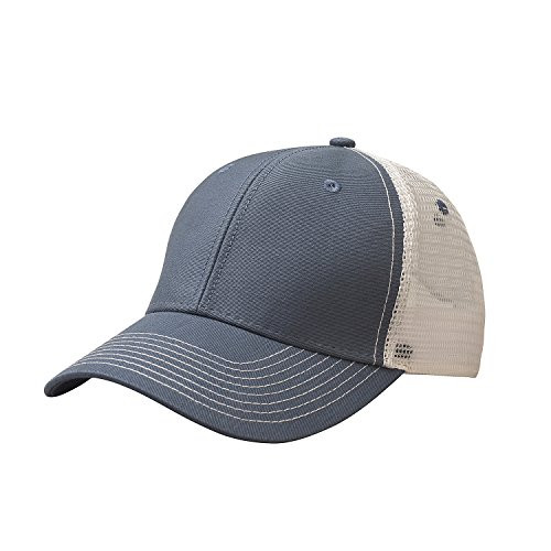 Ouray Sportswear Sideline Cap- Steel/White- Adjustable