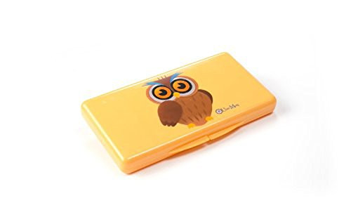 Uber Mom Wipebox- Orange Owl