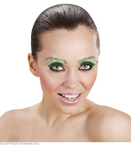 6 Assorted Colours Jumbo Stick On Fashion Eyelashes