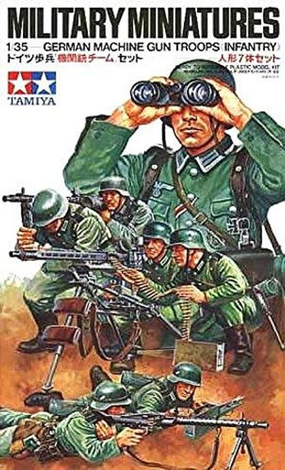 Tamiya Models German Machine Gun Troops