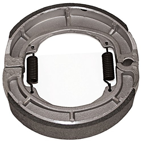 Caltric Rear Brake Shoes Compatible With Suzuki Lt160E Lt-160E Quadrunner 160 1989-1992 -Automotive-