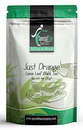 Special Tea Loose Leaf Black Tea- Just Orange- 1 Ounce