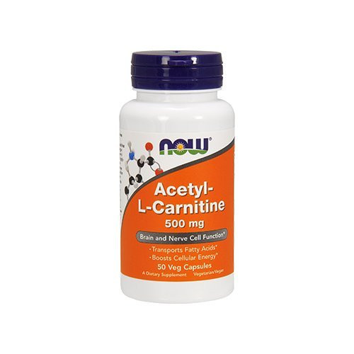 NOW- Acetyl-L Carnitine 500 mg 50 vcaps