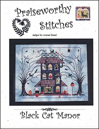 Black Cat Manor Cross Stitch Chart