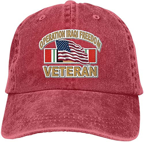 QAZXCV Iraq Veteran with American Flag Operation Iraqi Freedom OIF Fashion Adjustable Baseball Cap Unisex Adult Plain Hat Cowboy Cap Dad Hat QAZXCV Iraq Veteran with American Flag Operation Iraqi Freedom OIF Fashion Adjustable Baseball Cap Unisex Adult Plain Hat Cowboy Cap Dad Hat