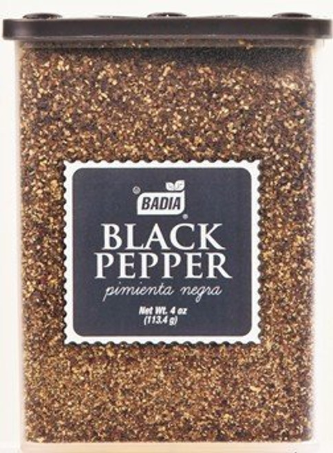 Badia Pepper Ground Black Can 4 oz Badia Pepper Ground Black Can 4 oz