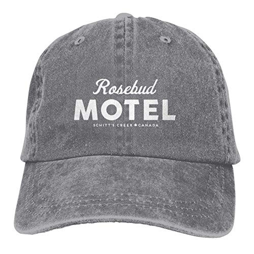 The Rosebud Motel Unisex Classic Vintage Washed Denim Hat Adjustable Dad Baseball Cap