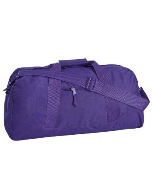 Liberty Bags Game Day Large Square Duffel OS PURPLE