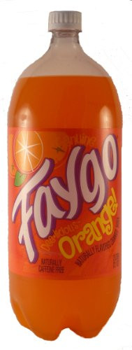 Faygo Orange Dee-licious Naturally Flavored Soda Pop 2 Liter Bottle